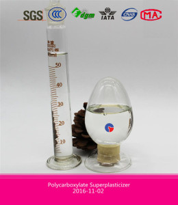 Low Water Ratio Mix Concrete Admixture Polycarboxylate Superplasticizer